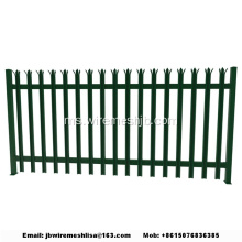 Pagar serbuk bersalut dan Galvanized Steel Palisade